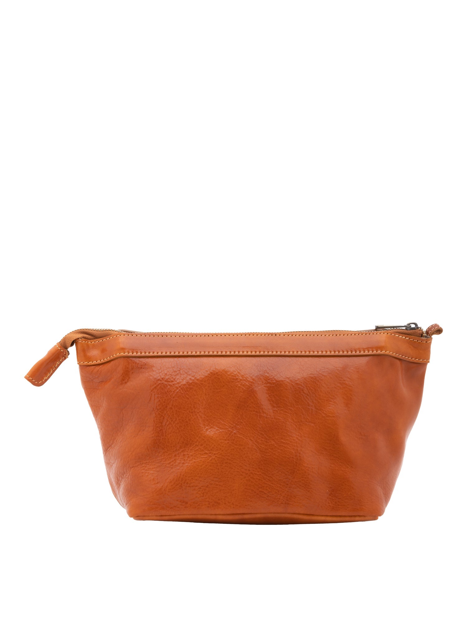 Borsa a mano unisex in vera pelle 100% pelle 5575-Cognac I Fratelli