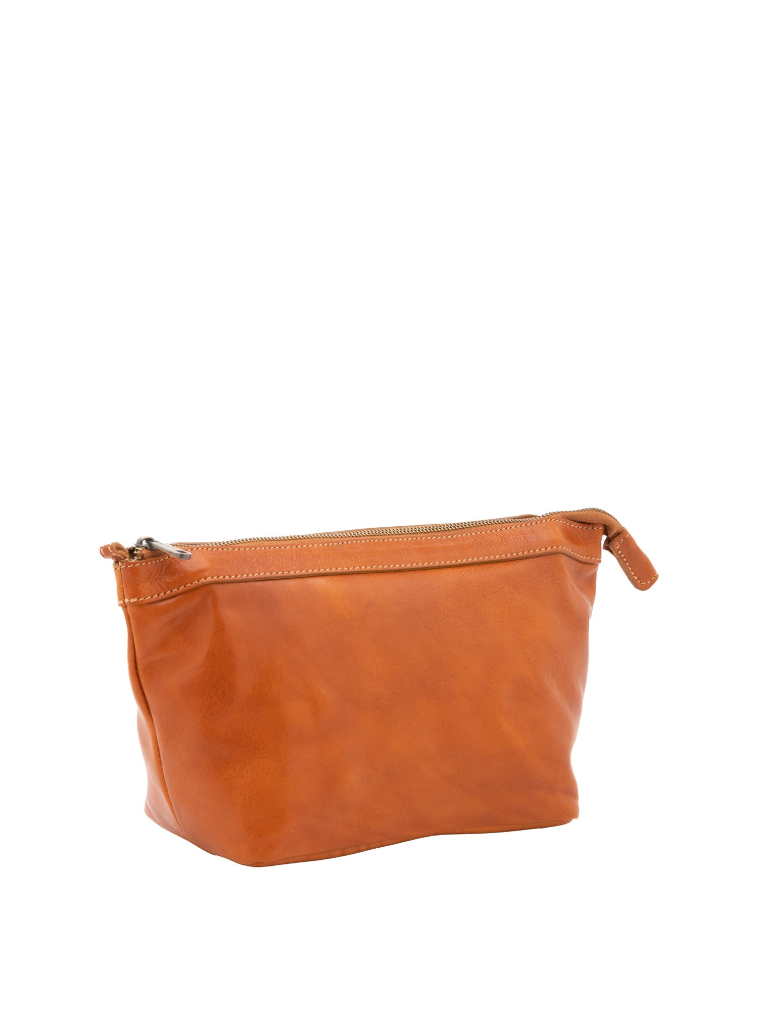 Borsa a mano unisex in vera pelle 100% pelle 5575-Cognac I Fratelli