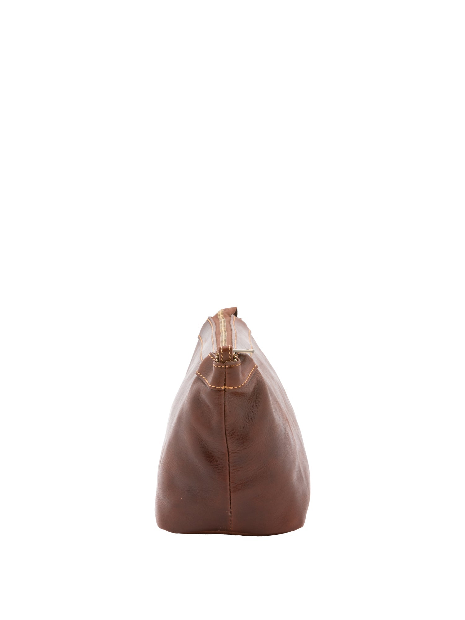 Borsa a mano unisex in vera pelle 100% pelle 5575-Marrone I Fratelli