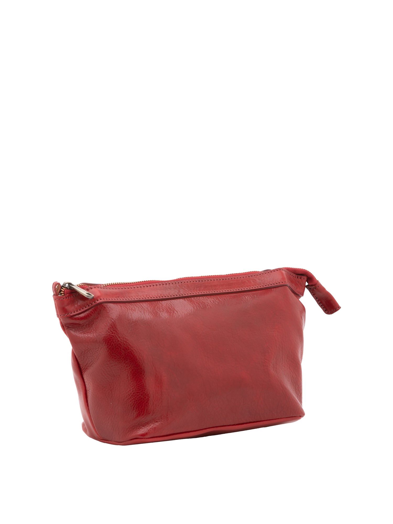 Borsa a mano unisex in vera pelle 100% pelle 5575-Rosso I Fratelli