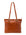 Borsa a spalla da donna 100% vera pelle 5576-Cognac I Fratelli