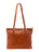 Borsa a spalla da donna 100% vera pelle 5576-Cognac I Fratelli