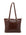 Borsa a spalla da donna 100% vera pelle 5576-Marrone I Fratelli
