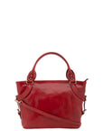 Borsa a mano da donna 100% pelle 5579-Rosso I Fratelli