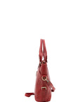 Borsa a mano da donna 100% pelle 5579-Rosso I Fratelli