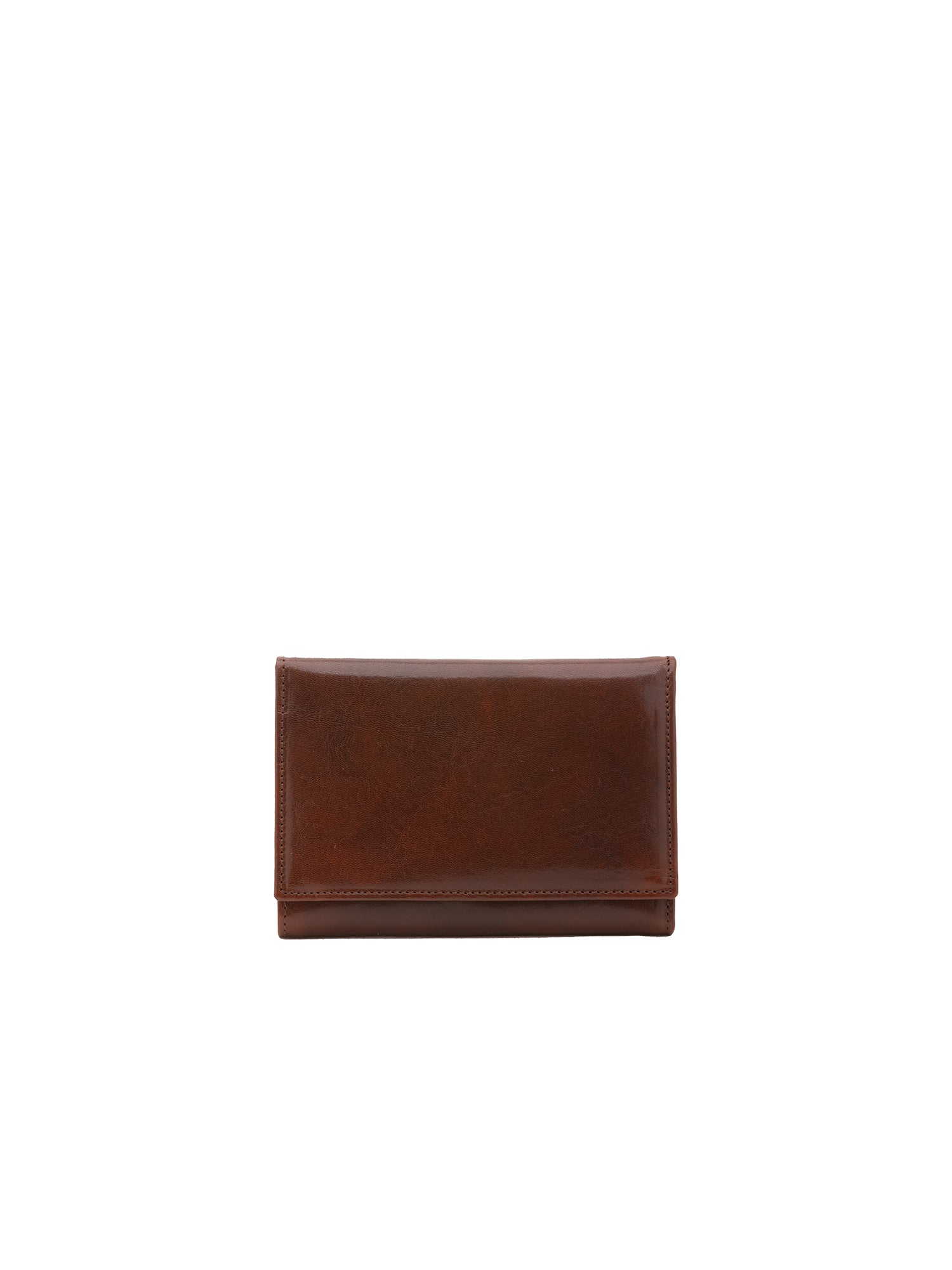 Portafoglio donna in vera pelle Made in Italy 5595-Marrone I Fratelli
