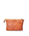 Lucca Borsa a tracolla da donna Vera pelle 1001-D17 CUOIO SCURO Chiara Ferretti