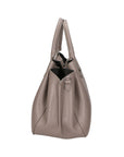 Vincenza Borsa a mano da donna Vera pelle 06898-D77 GRIGIO Chiara Ferretti