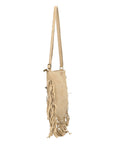 Solana Borsa a tracolla da donna Vera pelle 1518-TAUPE Chiara Ferretti