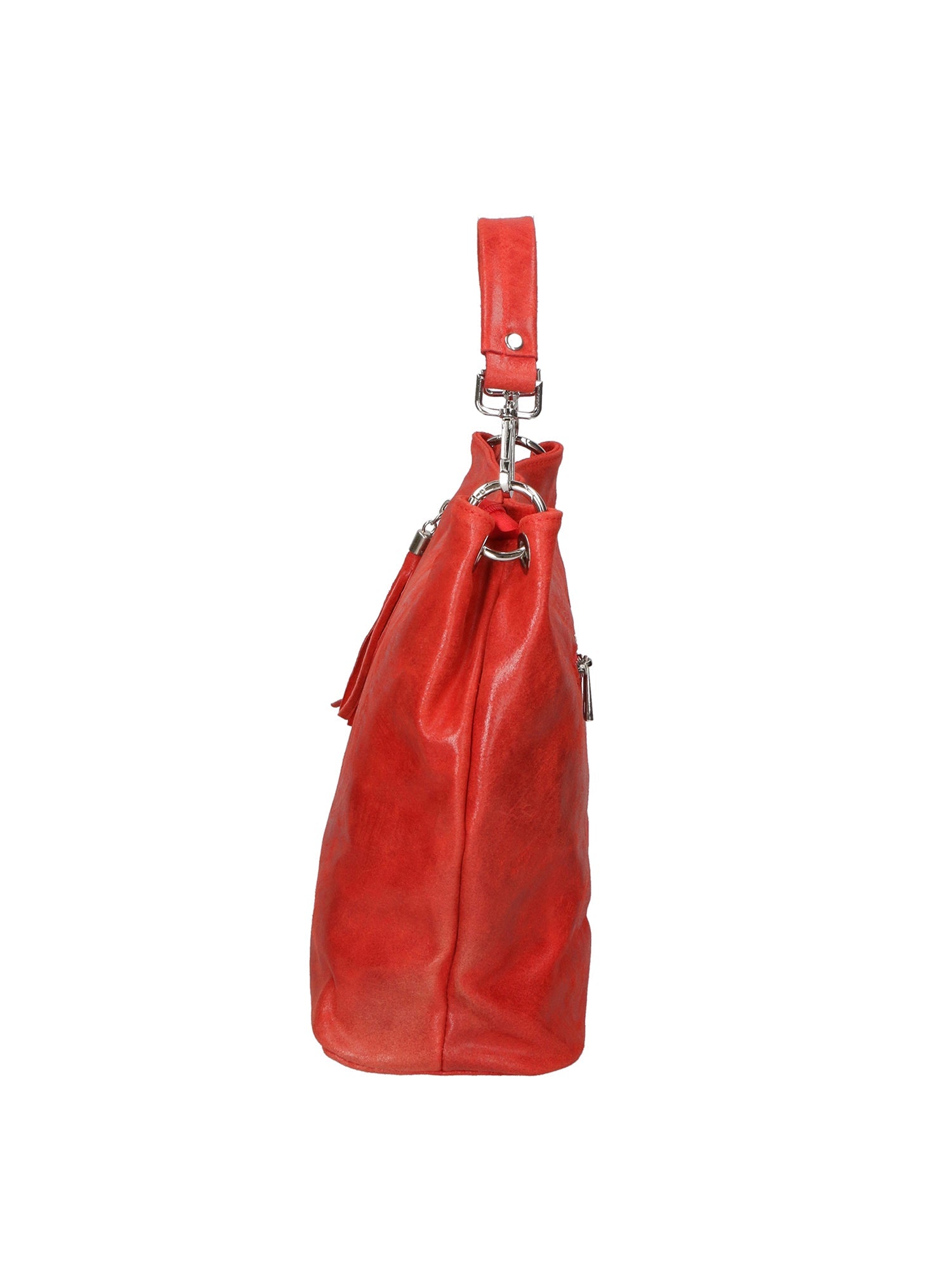 Elisabetta Borsa a mano da donna Vera pelle 80054-023 ROSSO Chiara Ferretti