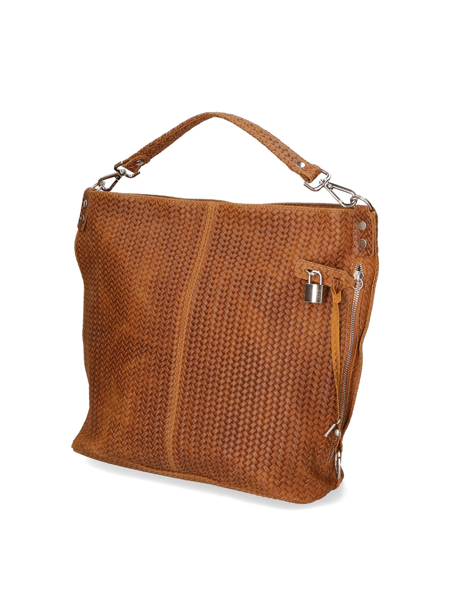 Elga Borsa a spalla da donna Vera pelle 80051-CUOIO Chiara Ferretti