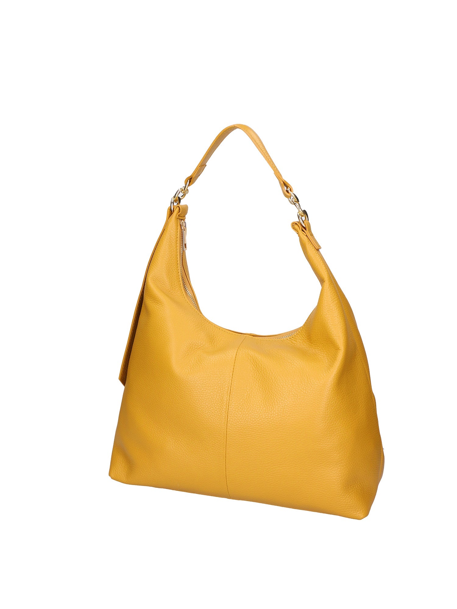 Ursula Borsa a spalla da donna Vera pelle 06673-D36 SENAPE Chiara Ferretti