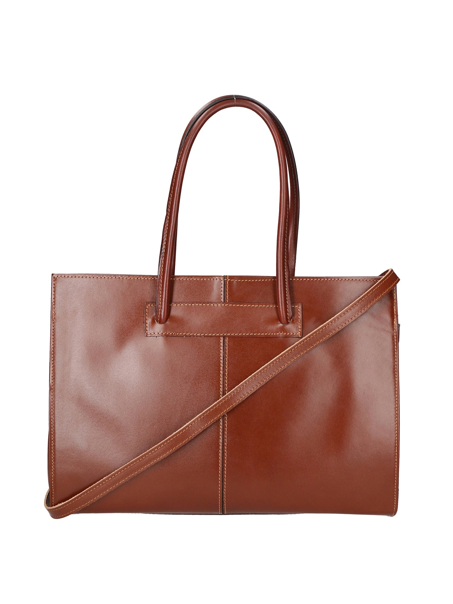Eugenia Borsa a mano da donna 100% pelle 9008-MARRONE Chiara Ferretti