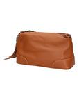 Lidia Borsa a mano da donna Vera pelle 06513-CUOIO SCURO Chiara Ferretti