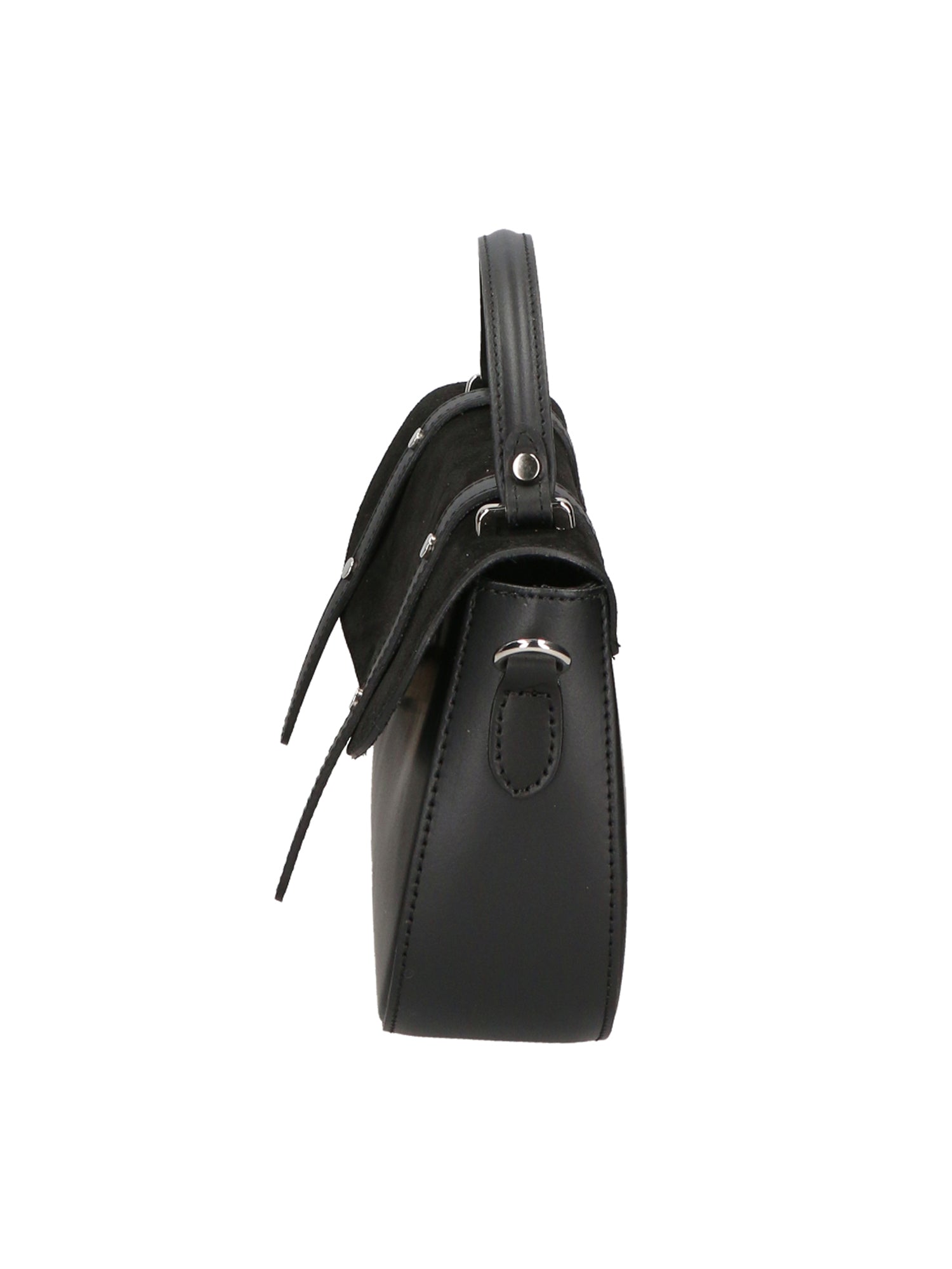 Genziana Borsa a mano da donna Vera pelle 05993-P218 NERO+23 NERO Chiara Ferretti