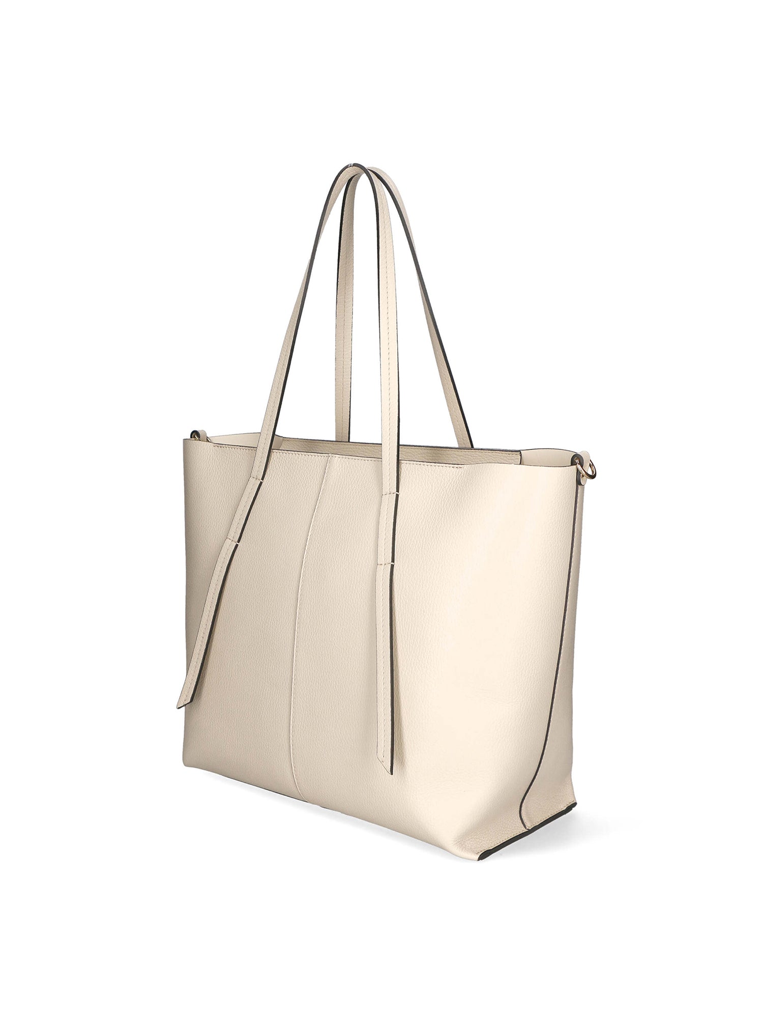 Luce Borsa a mano da donna Vera pelle 04512-D37 LATTE MILK Chiara Ferretti