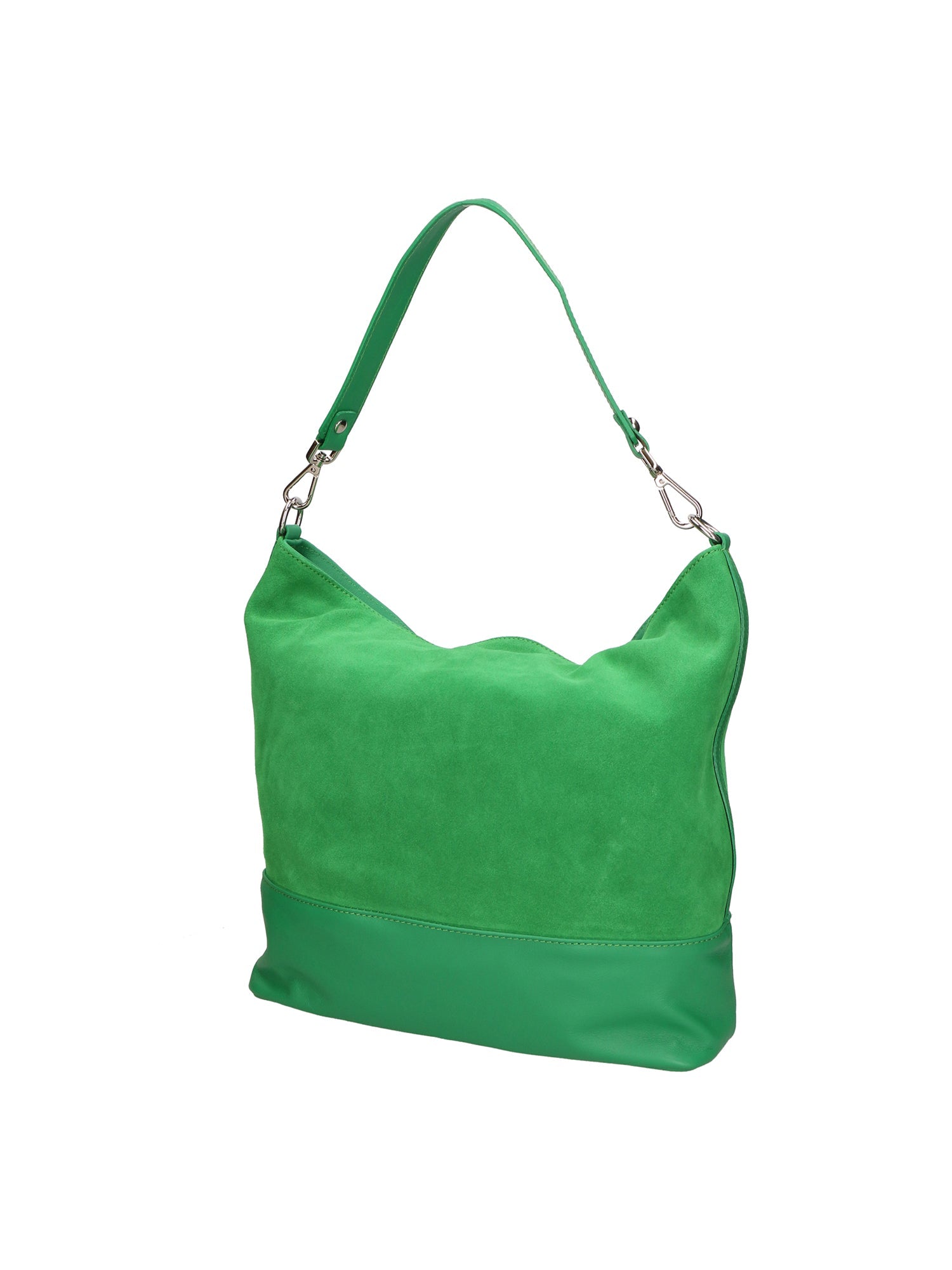 Graziana Borsa a spalla da donna Vera pelle 05960-35 VERDE 47 VERDE MENTA Chiara Ferretti