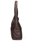 Borsa a spalla da donna In Vera pelle Made in Italy 39x55x13 cm