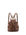 Zaino in vera pelle unisex Made in Italy 4030-TESTA DI MORO Alessia Firenze