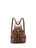 Zaino in vera pelle unisex Made in Italy 4030-TESTA DI MORO Alessia Firenze