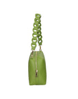 Livia Damen-Schultertasche aus echtem Leder, hergestellt in Italien, 16 x 26 x 9 cm