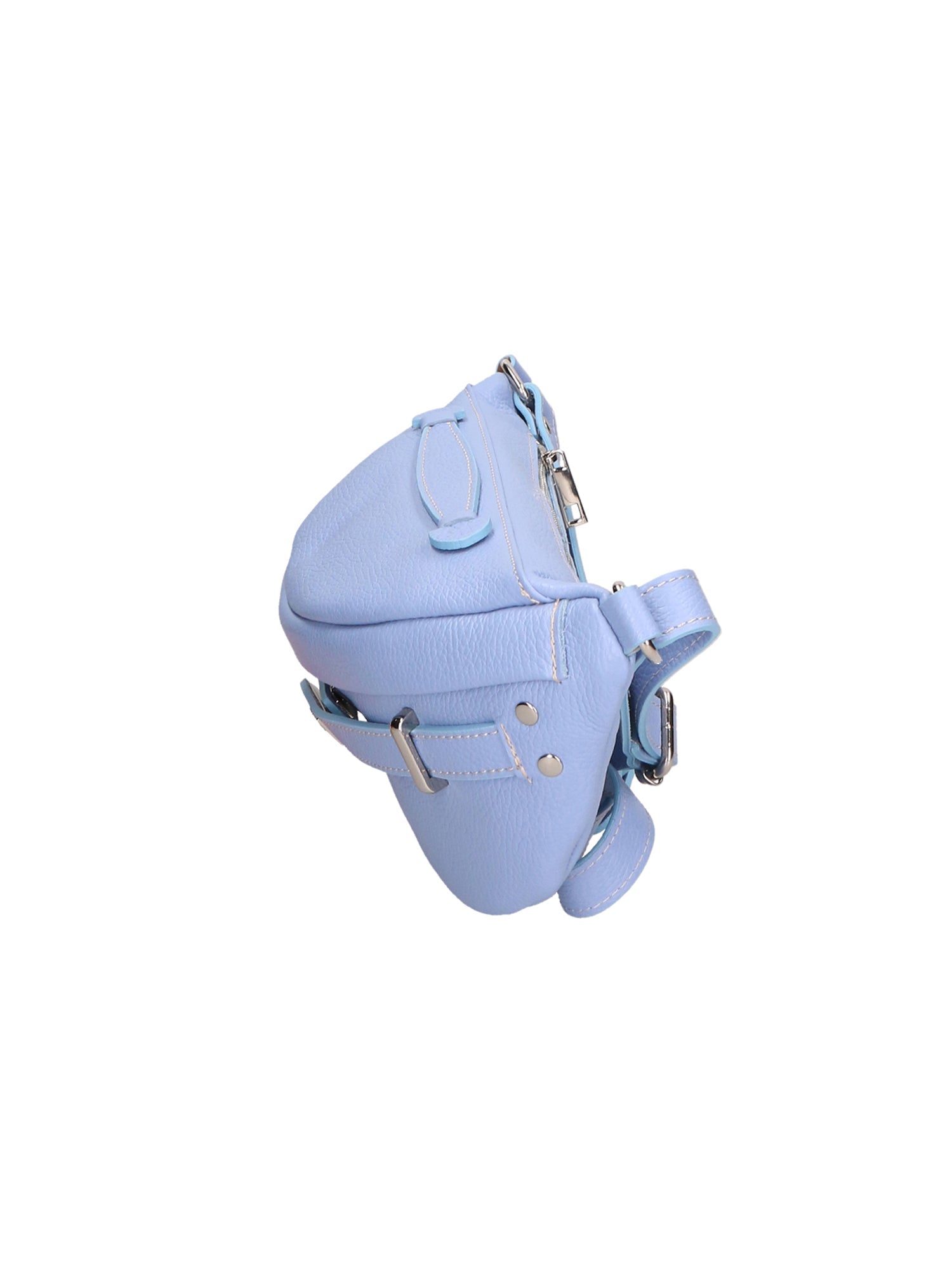 Gianna 05918-D592 AZUL Marsupio da donna in vera pelle Chiara Ferretti