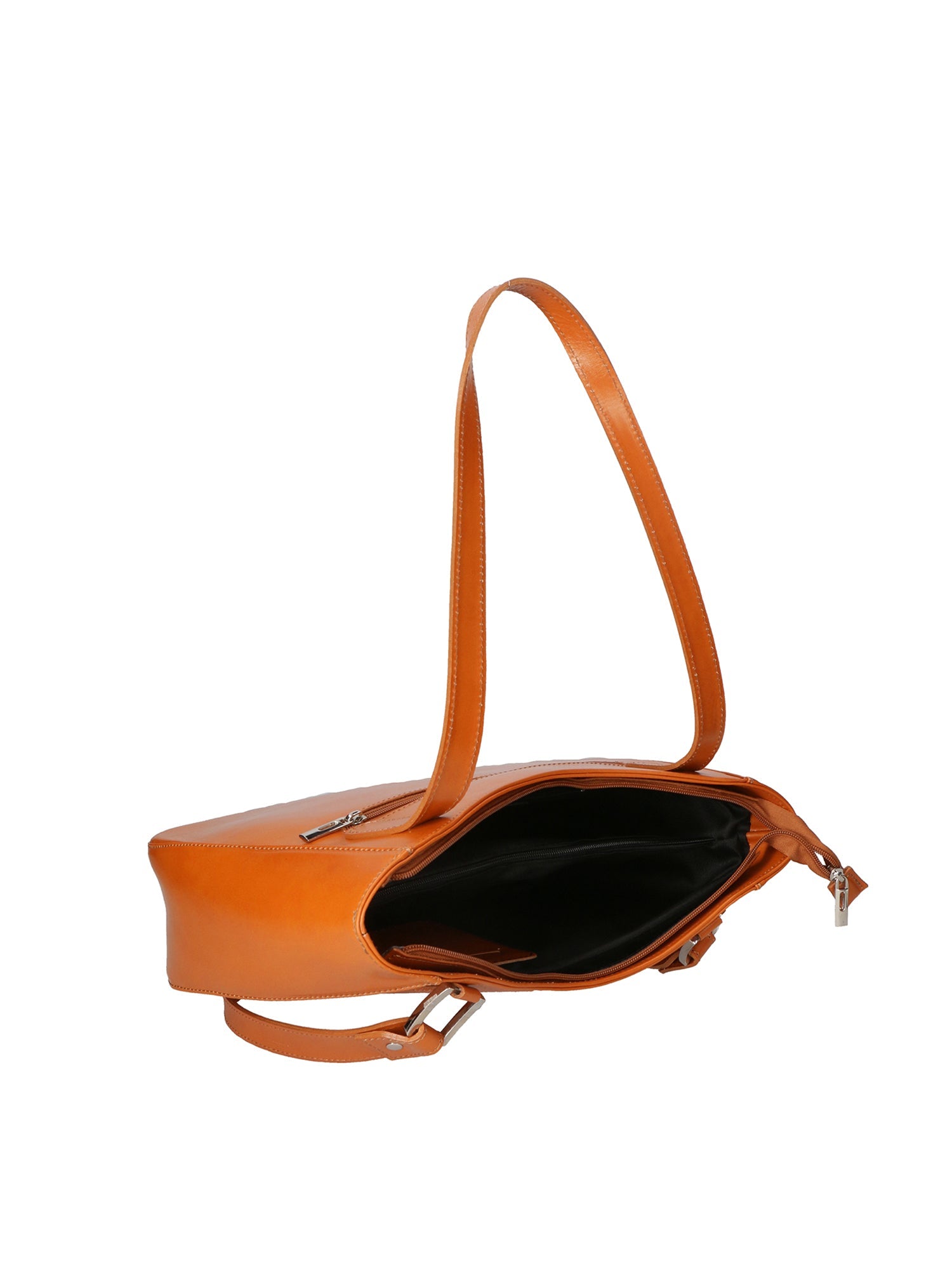 Eva Borsa a spalla da donna Vera pelle 9024-CUOIO COGNAC Chiara Ferretti