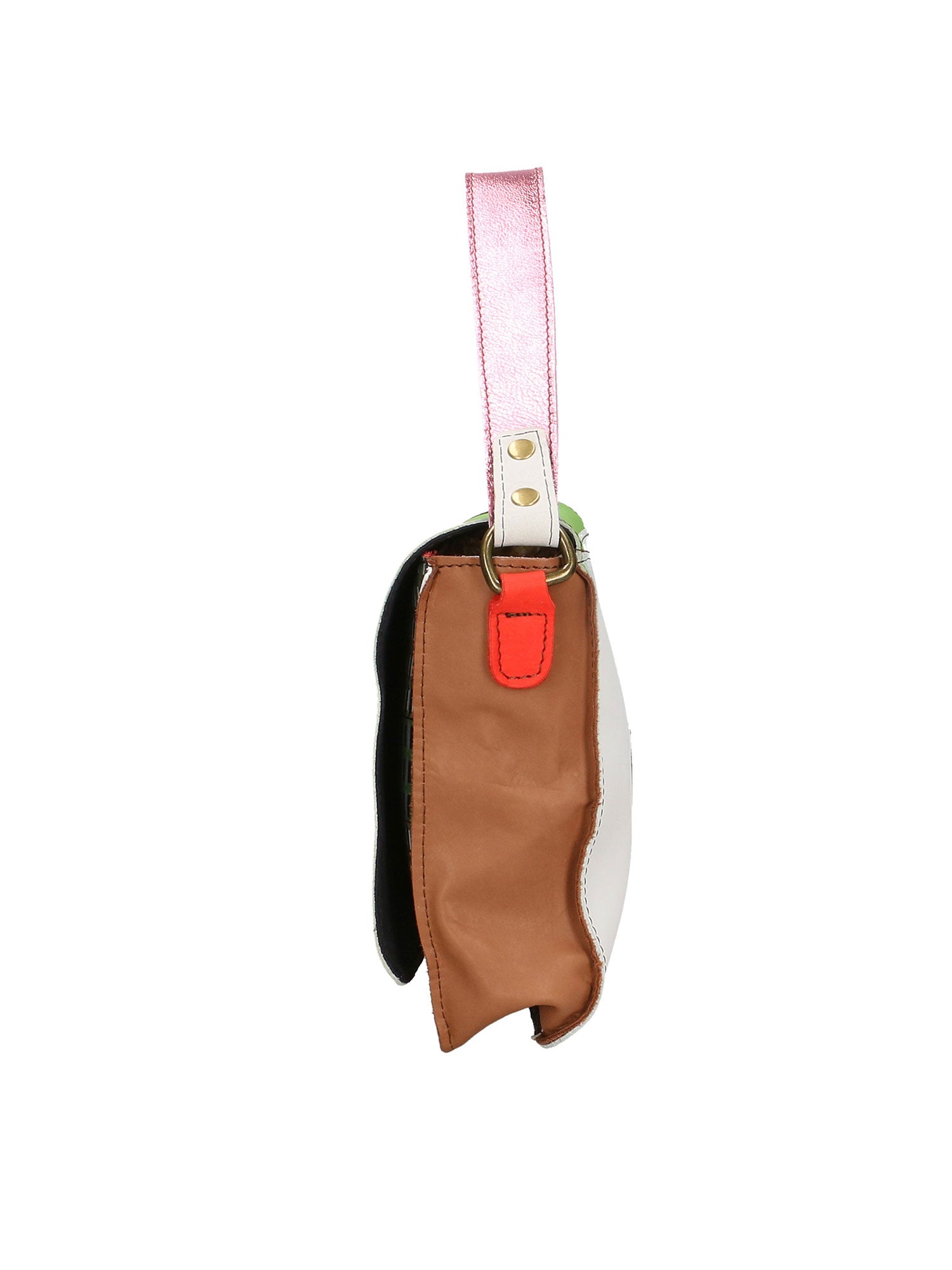 Veridia Borsa a mano da donna Vera pelle 01275-MULTICOLOR Chiara Ferretti