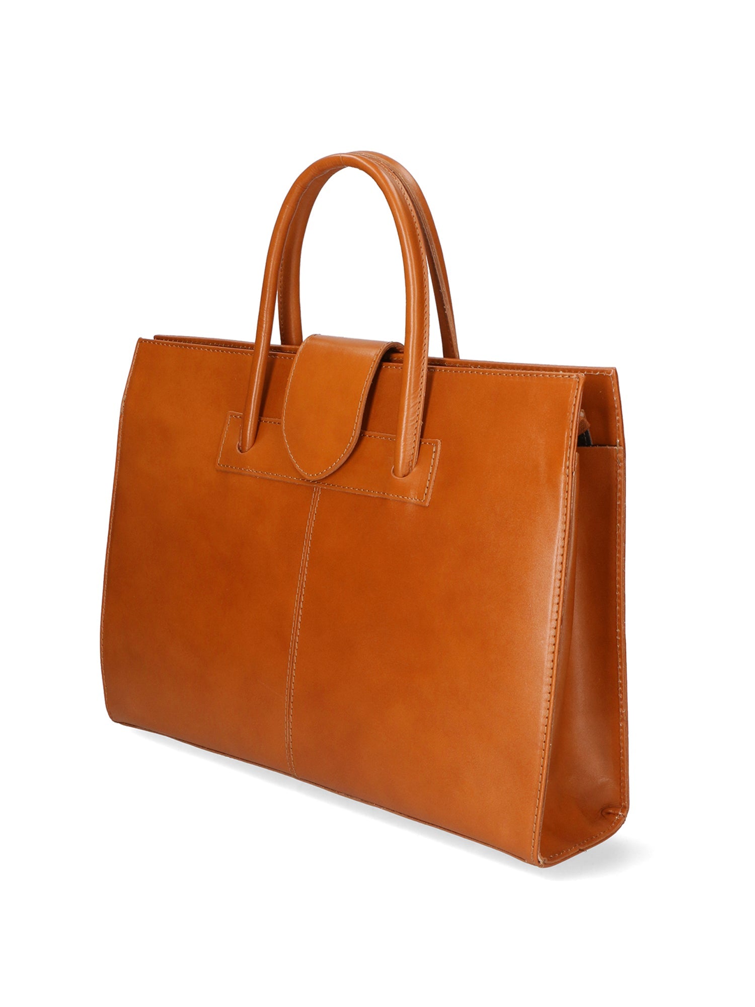 Evelina Borsa a mano da donna 100% pelle 9025-CUOIO Chiara Ferretti