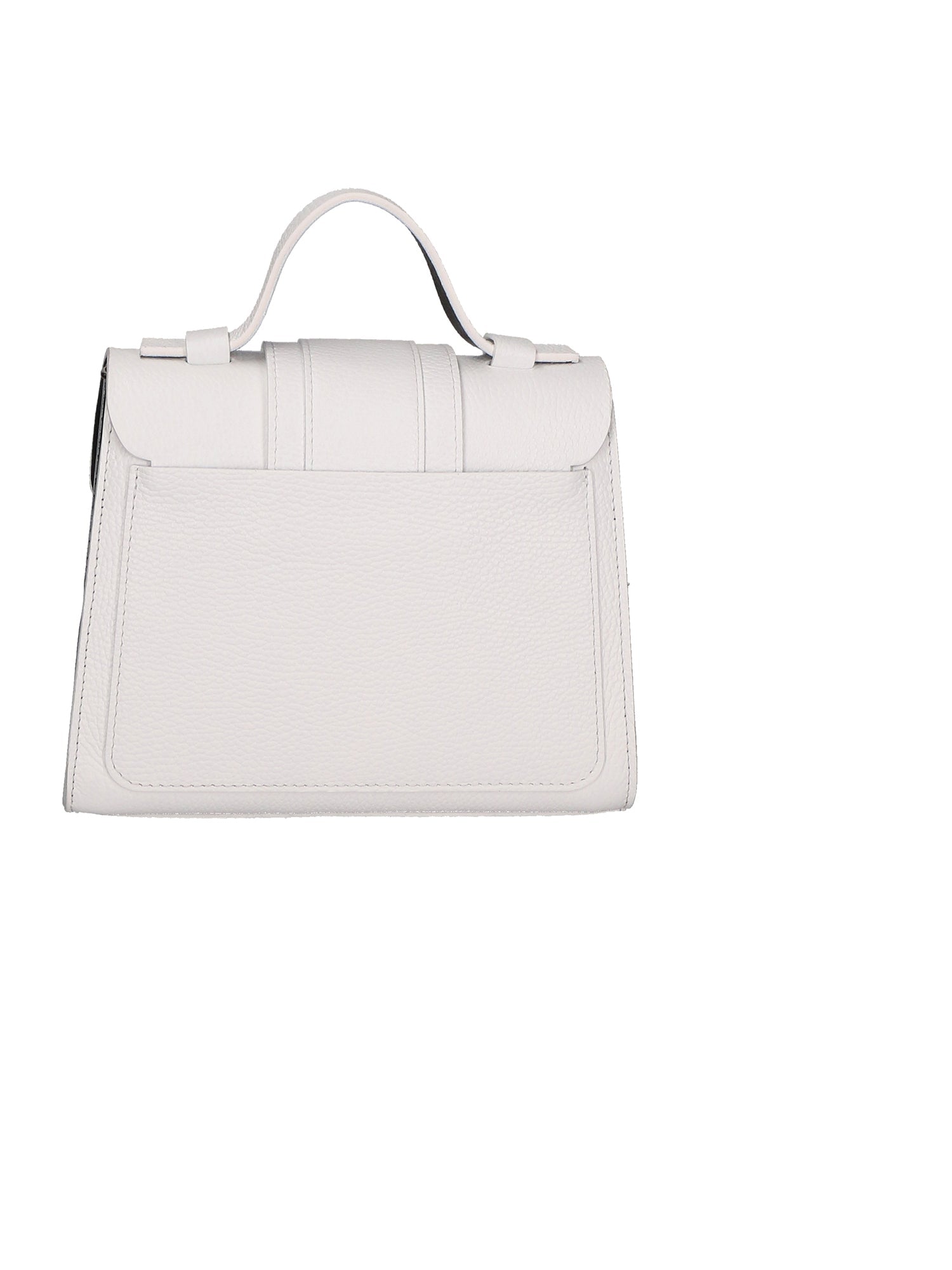 Gina Borsa a mano da donna Vera pelle 05926-D01 BIANCO+D28 NERO Chiara Ferretti