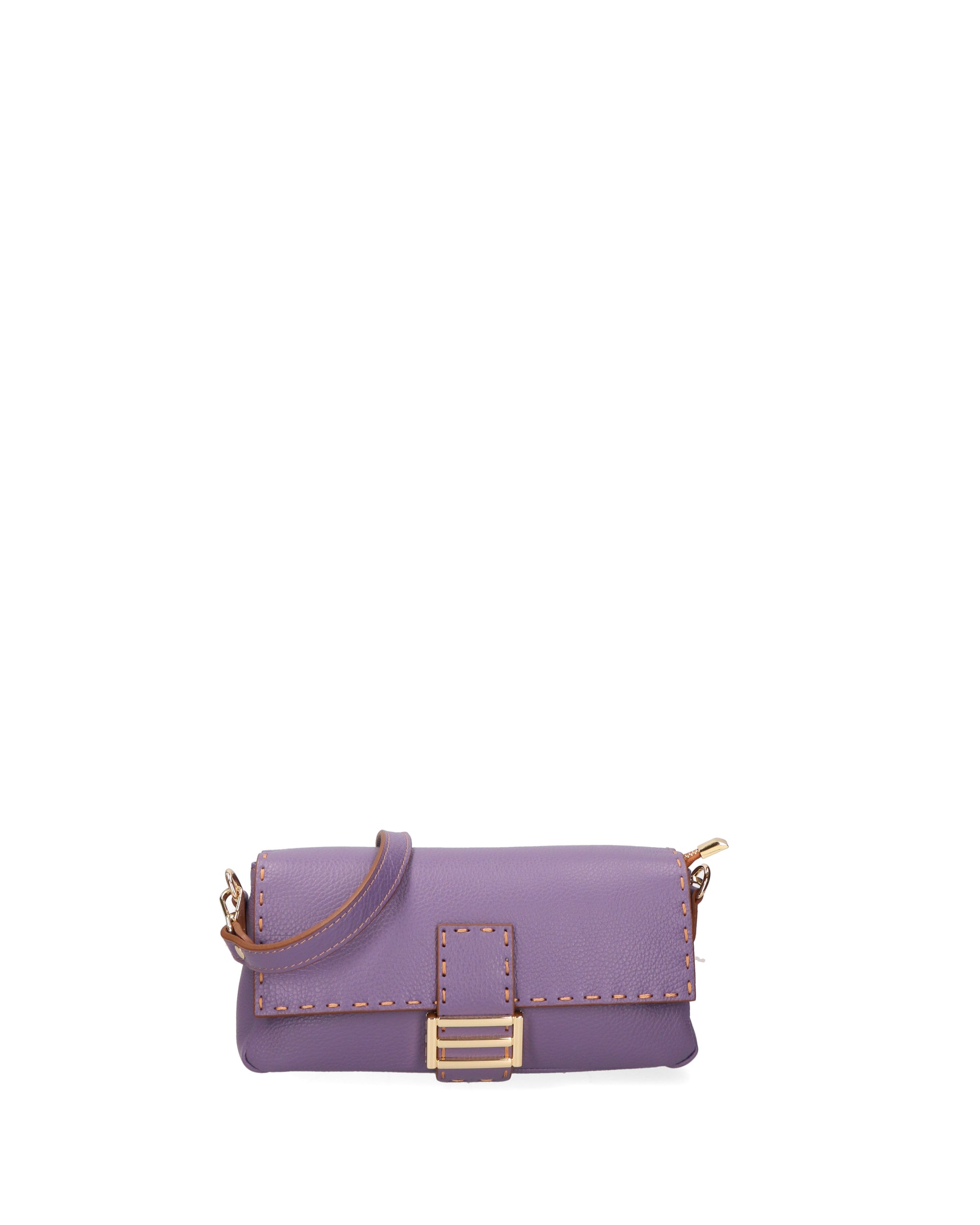 Borsa a spalla da Donna Wally in Vera Pelle Made in Italy 29x13x9 cm
