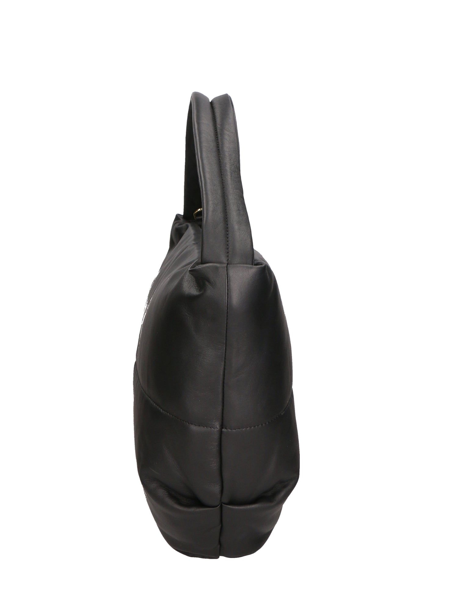 Virginia Borsa a spalla da donna Vera pelle 06495-S28 NERO Chiara Ferretti