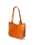 Eva Borsa a spalla da donna Vera pelle 9024-CUOIO COGNAC Chiara Ferretti