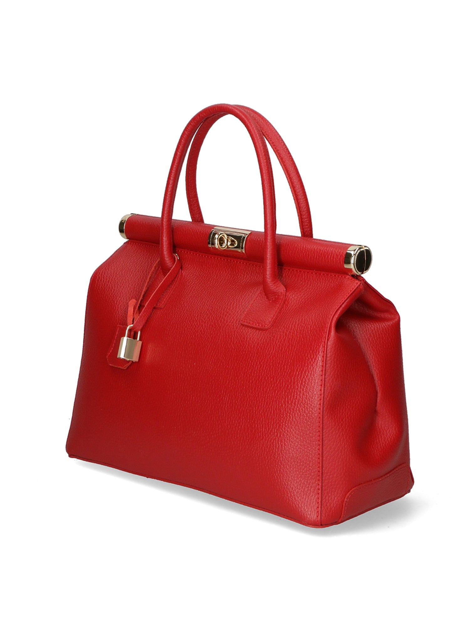 Aleria Borsa a mano da donna Vera pelle 8005-D58 ROSSO FUOCO Chiara Ferretti