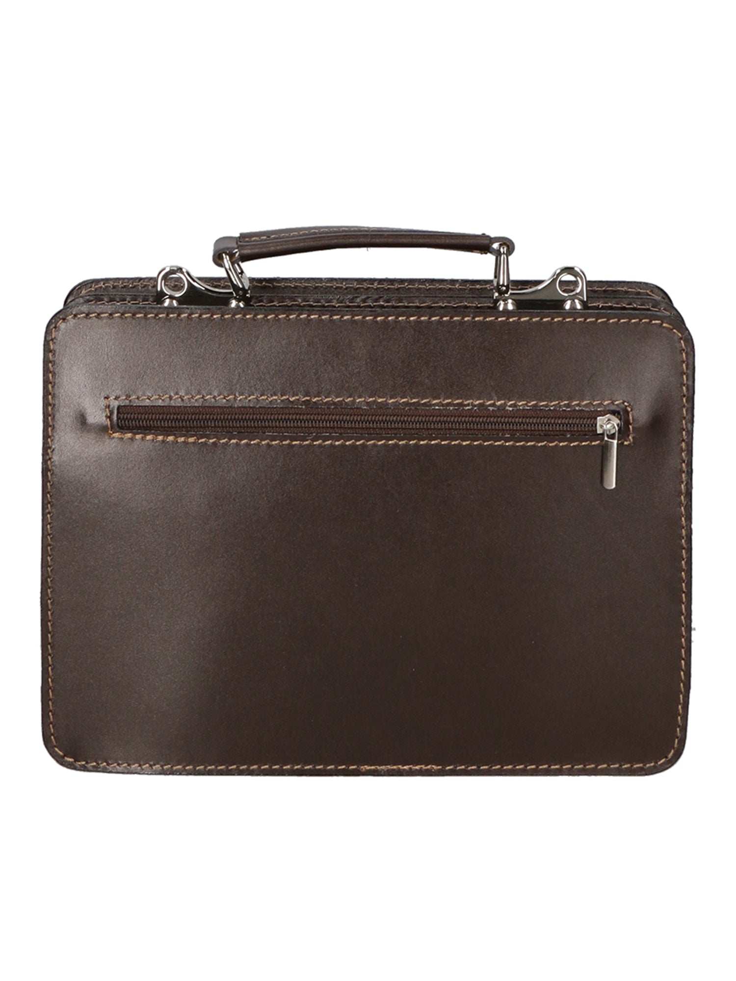 Dalila Borsa a mano unisex Vera pelle 7007-T.MORO Chiara Ferretti