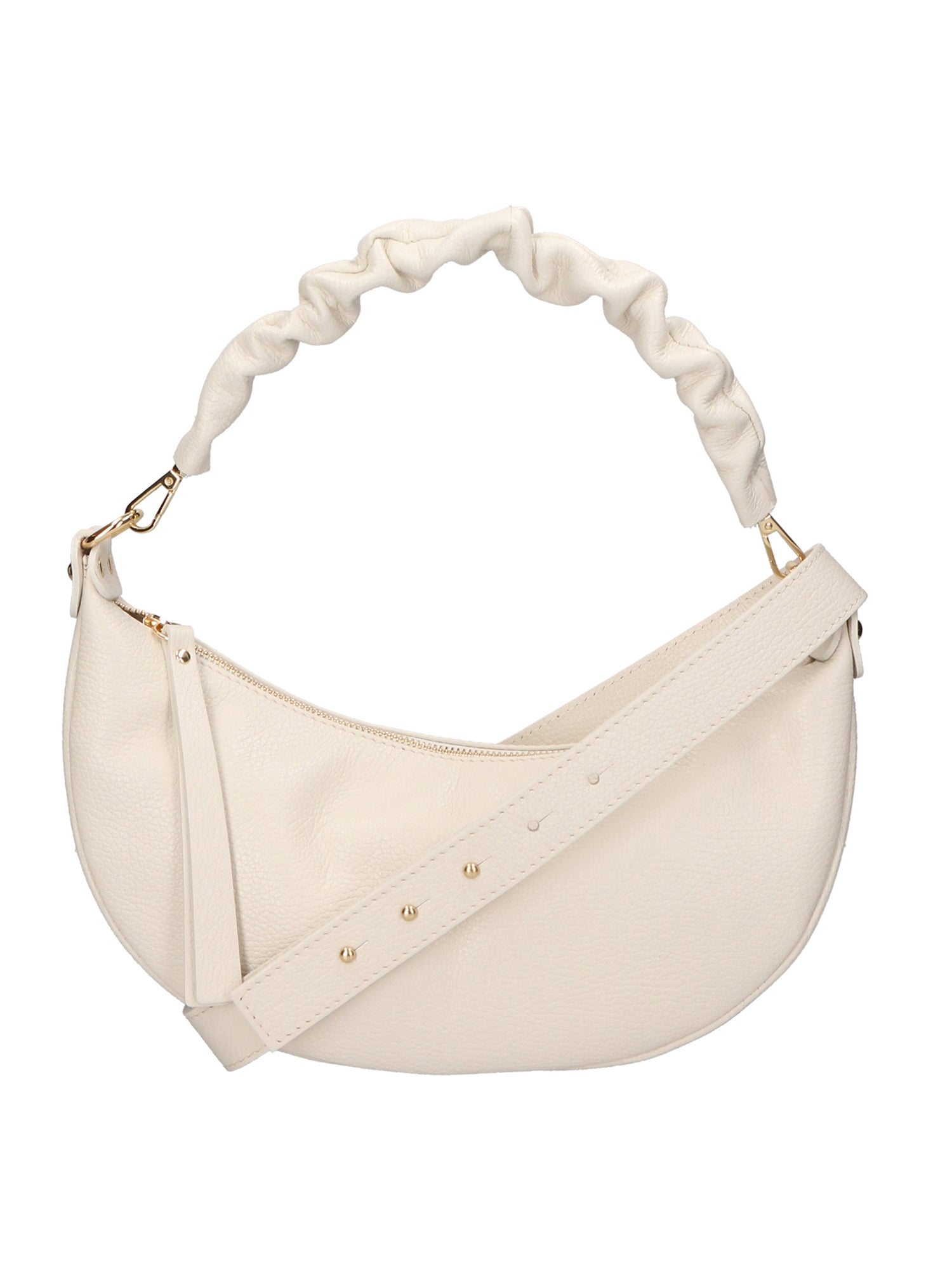 Ida Borsa a spalla da donna Vera pelle 05916-C38 PANNA Chiara Ferretti