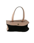 Nara Damenhandtasche aus echtem Leder, hergestellt in Italien, 20 x 25 x 8 cm