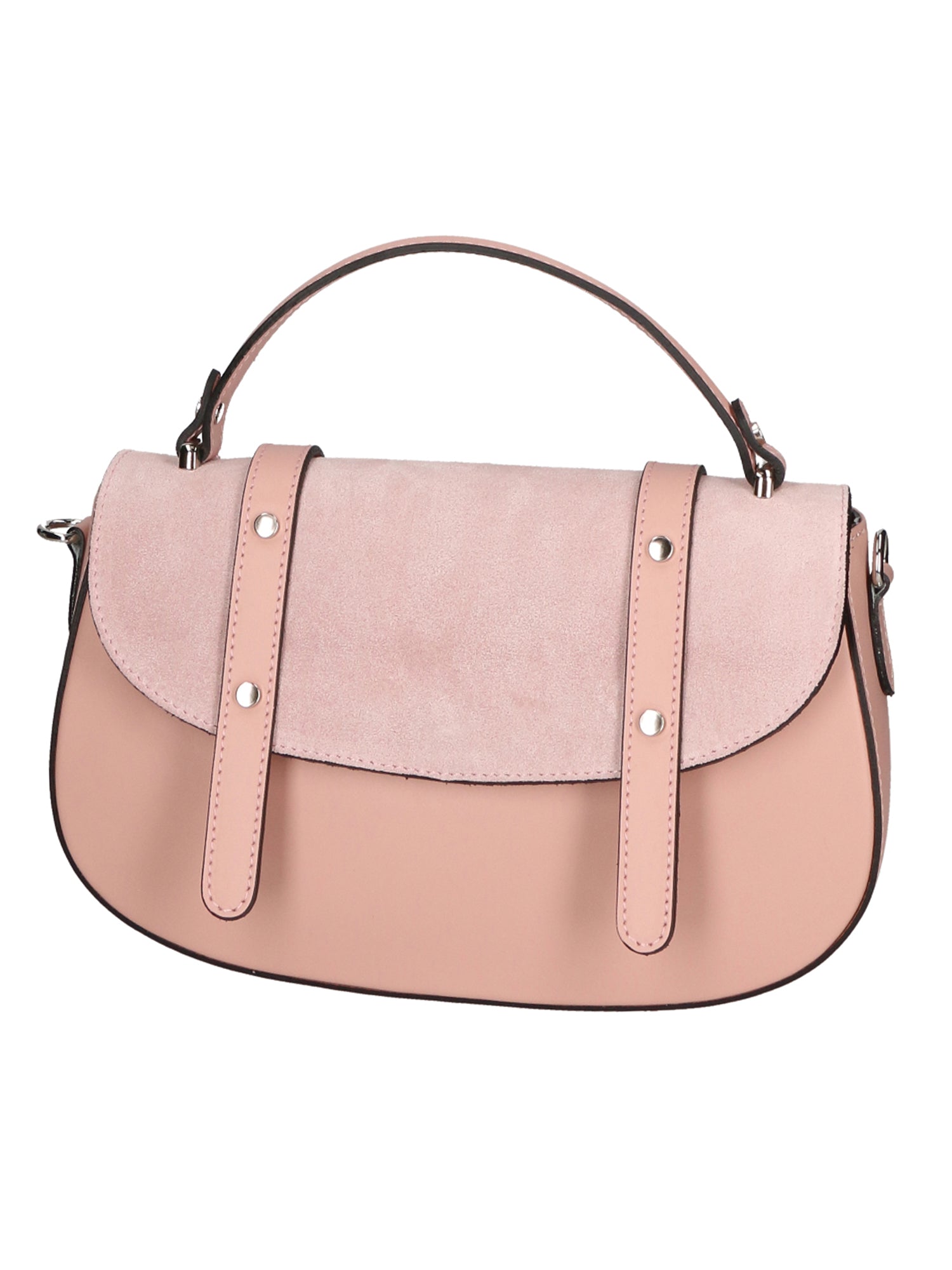 Genziana Borsa a mano da donna Vera pelle 05993-L105 ROSA + 14 ROSA Chiara Ferretti