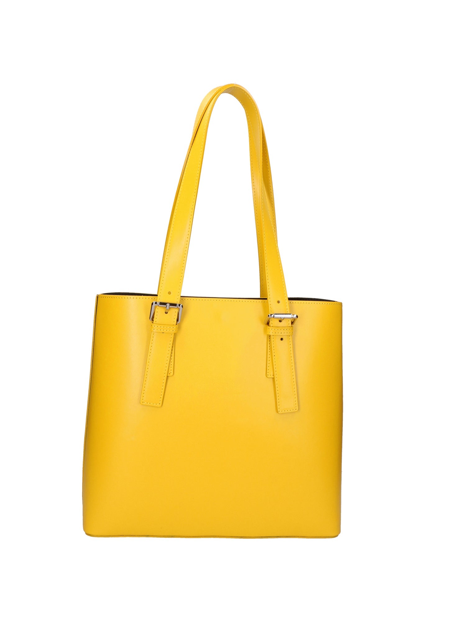 Germana Borsa a spalla da donna 100% pelle 05924-B04 GIALLO Chiara Ferretti