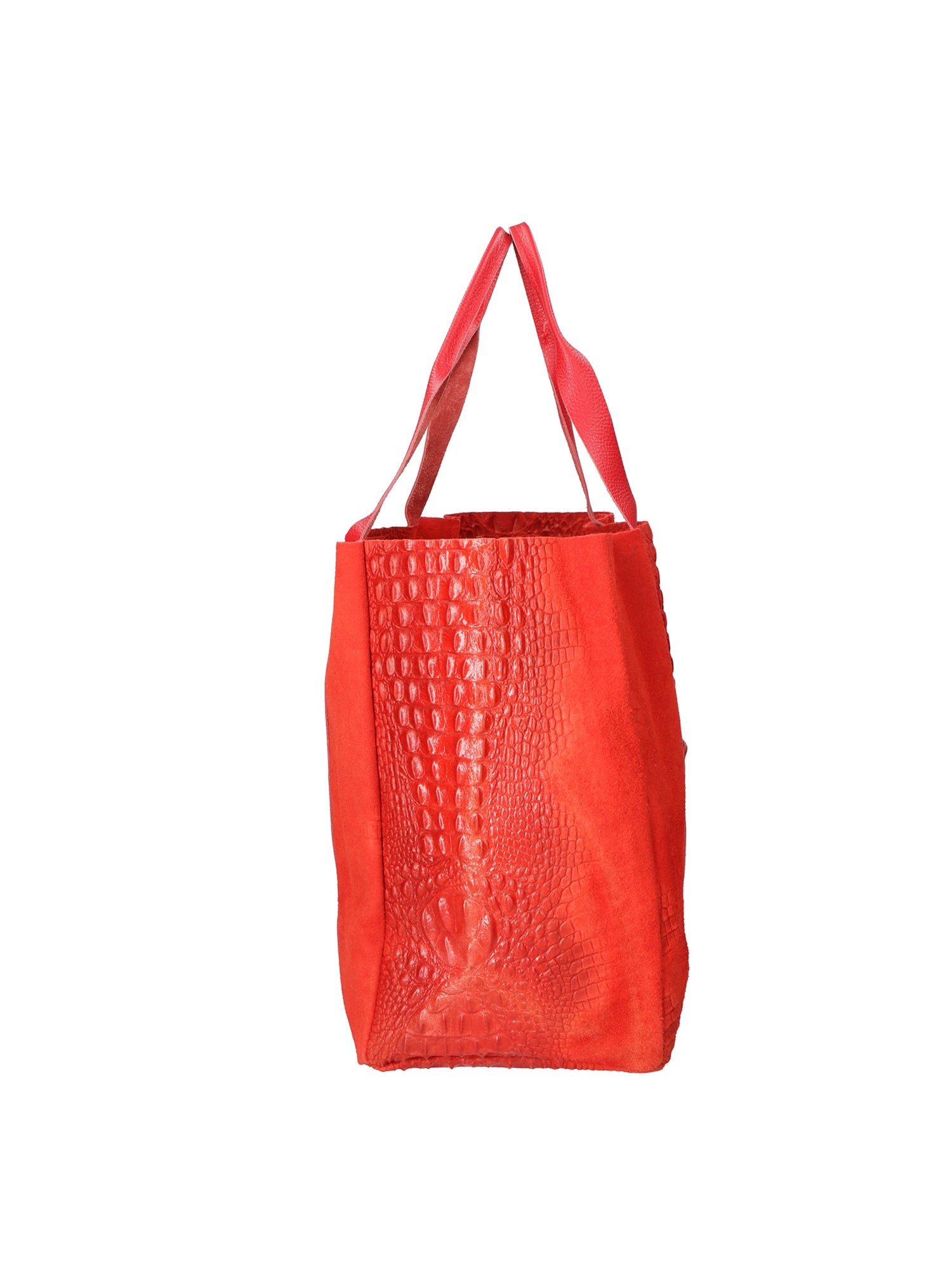 Edith Borsa Shopper da donna Vera pelle 80043-023 ROSSO Chiara Ferretti