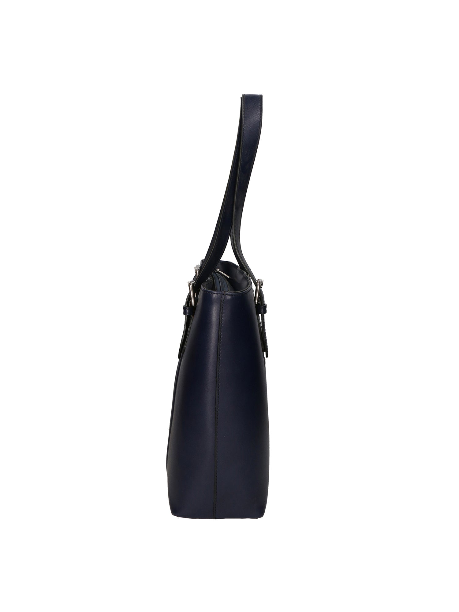 Farah Borsa a mano da donna 100% pelle 9055-BLU Chiara Ferretti