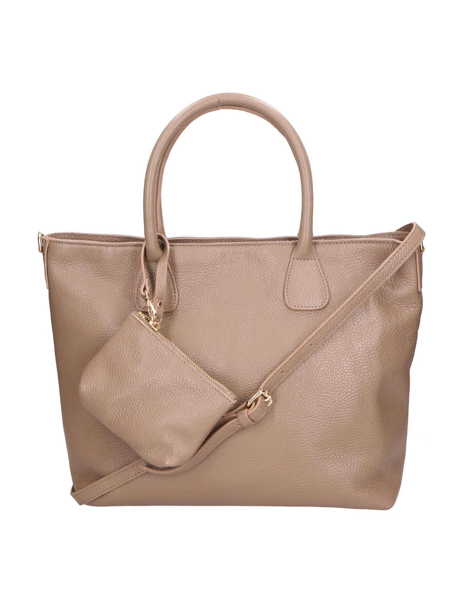 Sylvie Borsa a mano da donna 100% pelle 06520-D40 TAUPE Chiara Ferretti