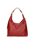 Ursula Borsa a spalla da donna Vera pelle 06673-D10 ROSSO SCURO Chiara Ferretti