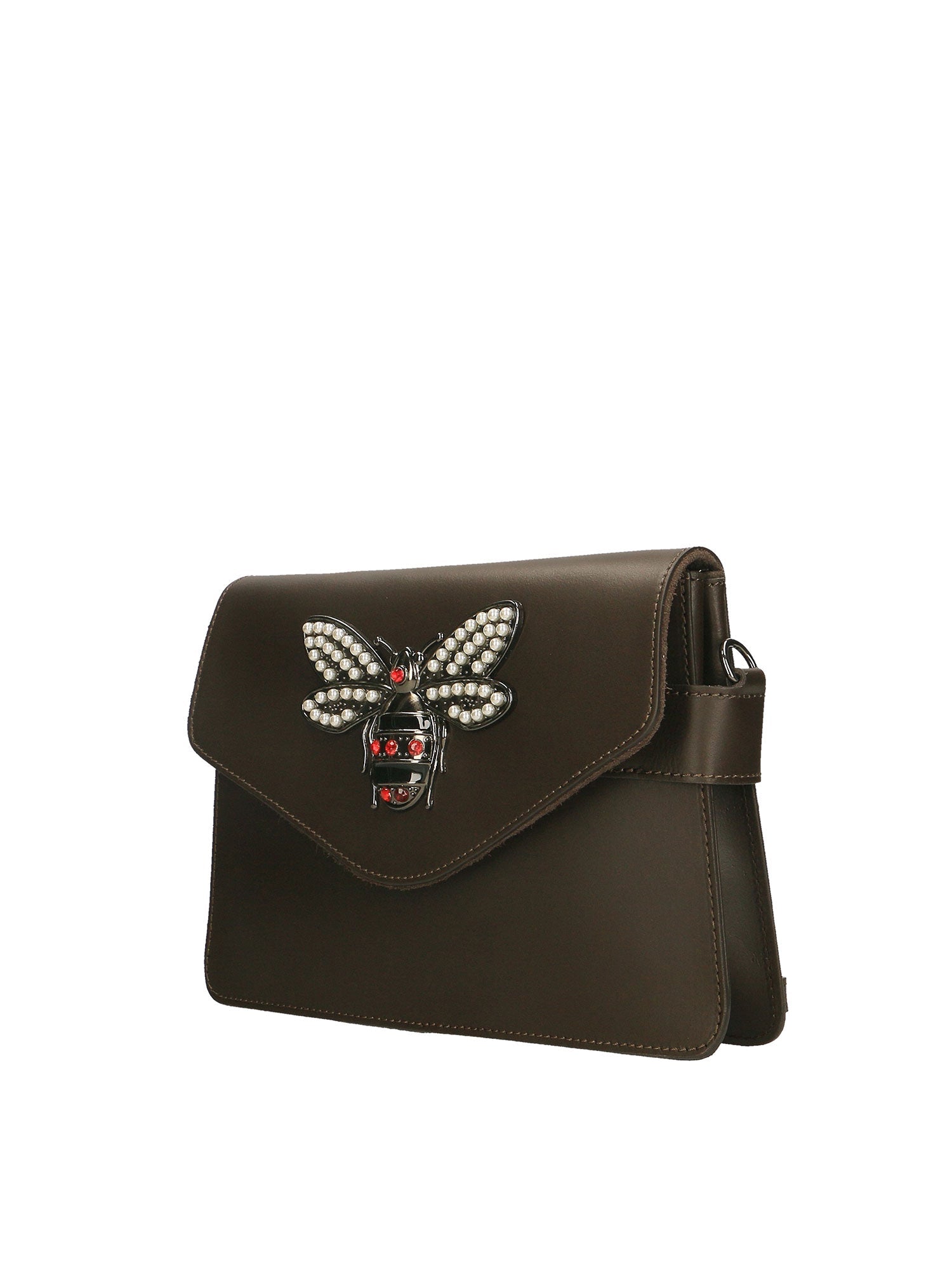Alethea Borsa a tracolla donna Vera pelle 8801-T.MORO Chiara Ferretti