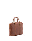 Borsa a mano unisex in vera pelle Made in Italy 4540-MARRONE Alessia Firenze