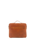 Borsa a mano unisex in vera pelle Made in Italy 4542-MIELE Alessia Firenze
