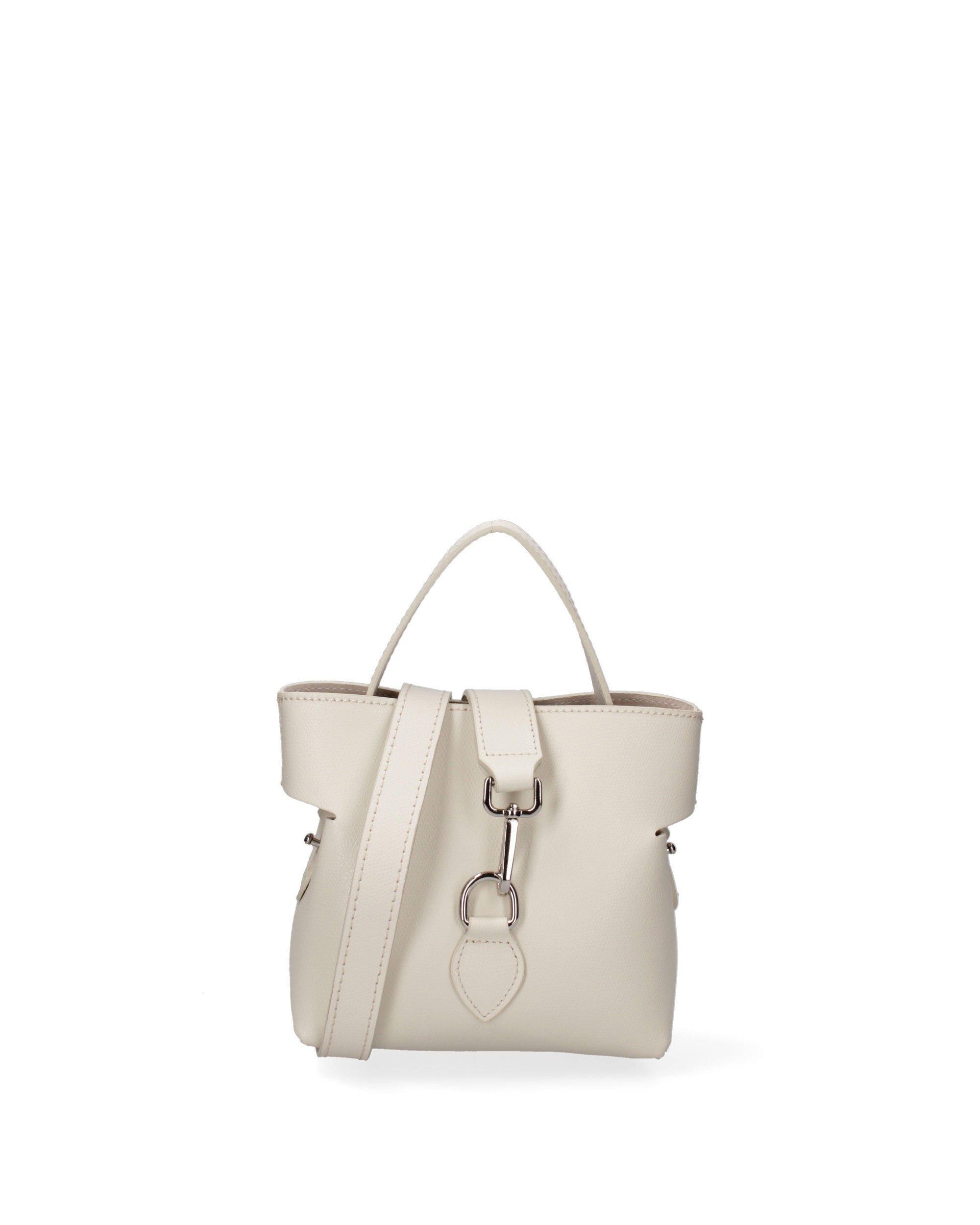 Modena Borsa a mano da donna Vera pelle 07380-PL37 LATTE Chiara Ferretti
