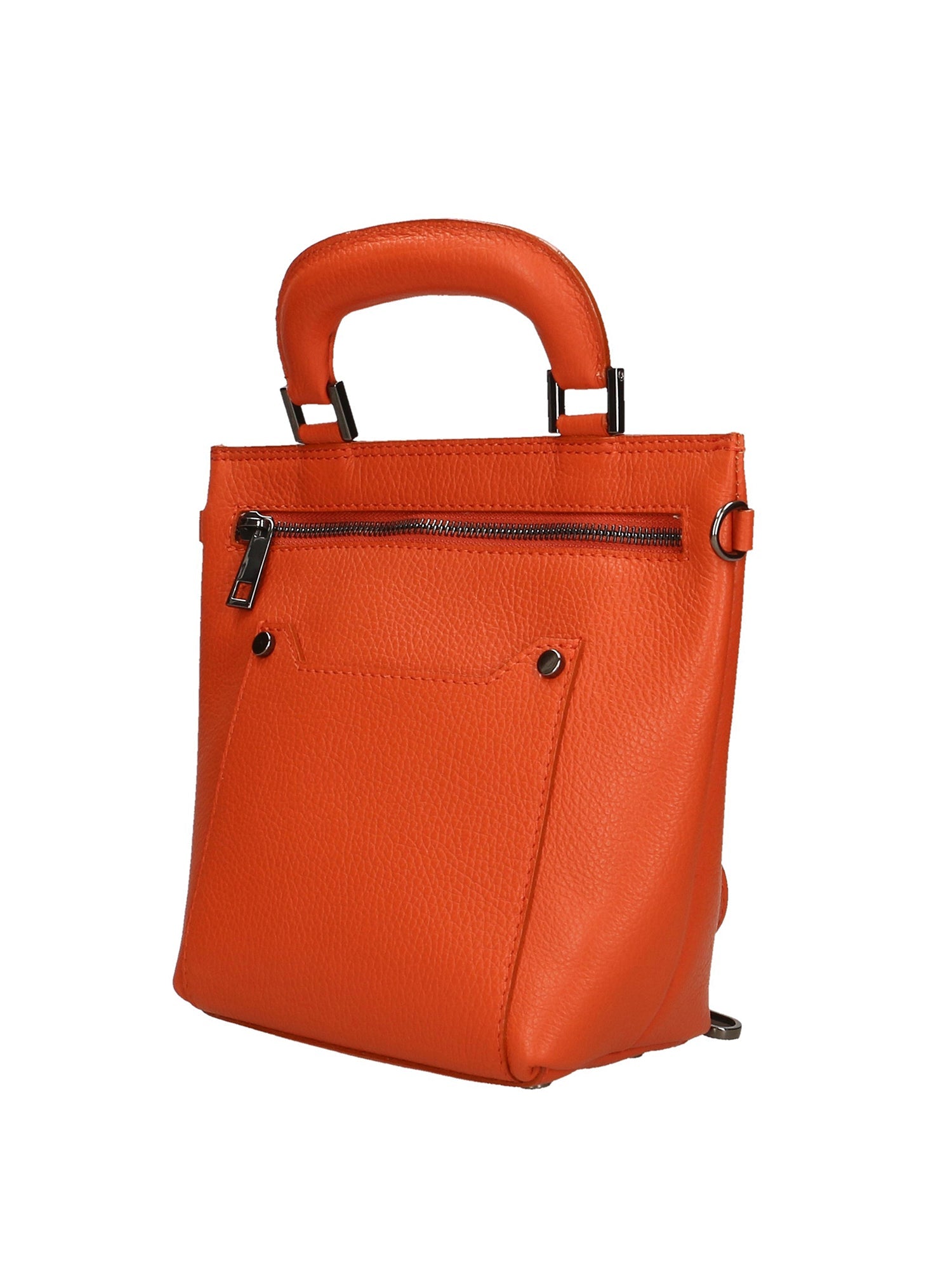 Luciana Borsa a mano da donna Vera pelle 02209-D35 PAPAYA PAPAYA Chiara Ferretti