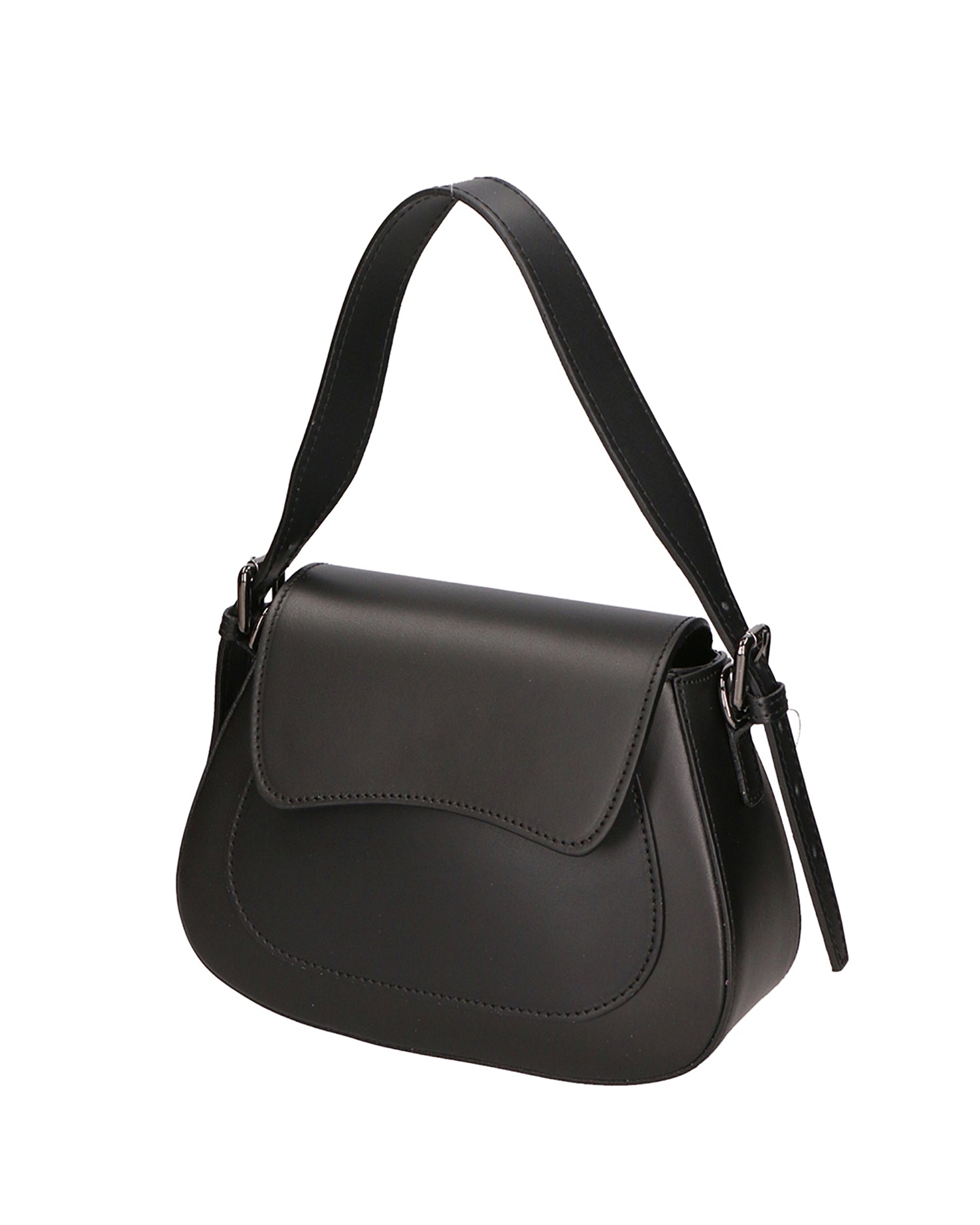 Valda Borsa a mano da donna Vera pelle 06523-P218 NERO Chiara Ferretti