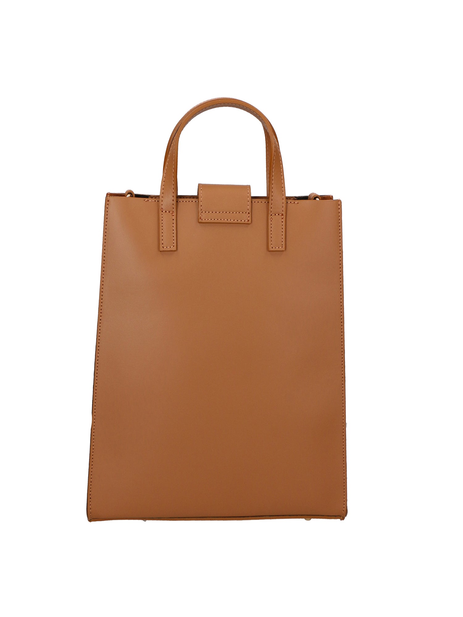 Giuseppina Borsa a mano da donna Vera pelle 05990-L125 CUOIO+06 CUOIO Chiara Ferretti